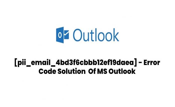 Eliminate Outlooks pii email 4bd3f6cbbb12ef19daea Error